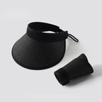 Customizable Foldable Wide-Brim Sun Visor