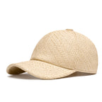 Customizable Summer Straw Baseball Cap